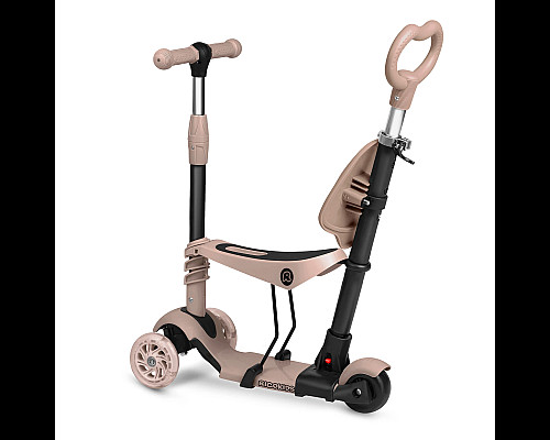 Самокат дитячий триколісний Ricokids Todi бежевий