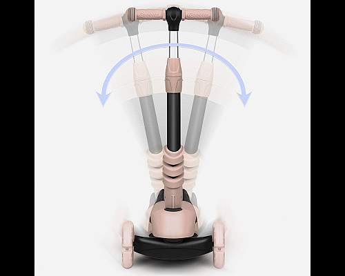 Самокат дитячий триколісний Ricokids Todi бежевий