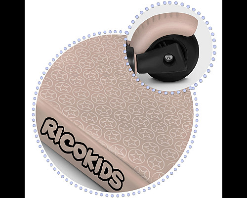 Самокат дитячий триколісний Ricokids Todi бежевий