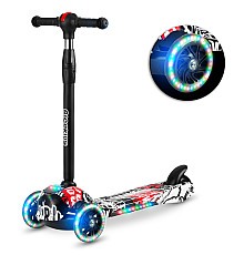 Самокат дитячий триколісний Ricokids Piko чорний