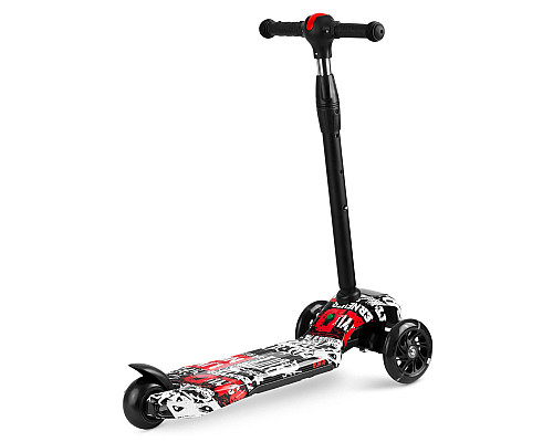 Самокат дитячий триколісний Ricokids Piko чорний