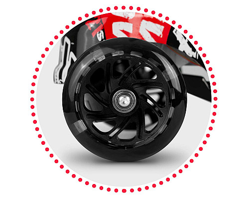 Самокат дитячий триколісний Ricokids Piko чорний