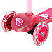 Самокат дитячий триколісний NILS FUN HLB001 рожевий