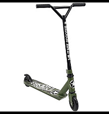 Дитячий самокат фрістайл Skids Control Military зелений
