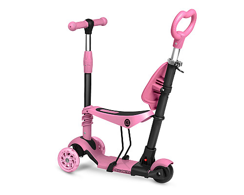 Дитячий самокат триколісний Ricokids Todi рожевий