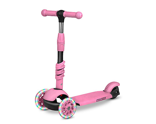 Дитячий самокат триколісний Ricokids Todi рожевий