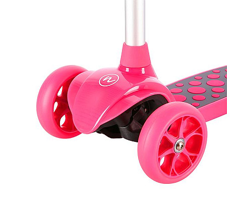 Самокат дитячий триколісний NILS FUN HLB02 рожевий