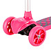 Самокат дитячий триколісний NILS FUN HLB02 рожевий