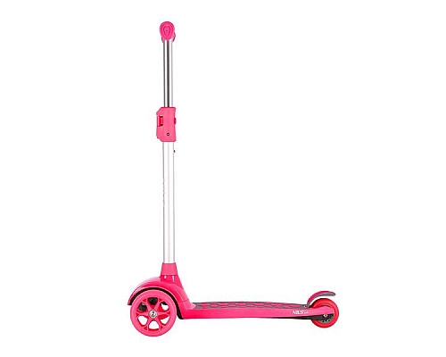 Самокат дитячий триколісний NILS FUN HLB02 рожевий