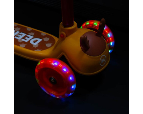 Самокат NILS FUN HLB02 (олень)