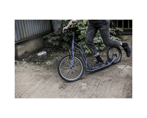 Самокат Yedoo Steel S2016 20/16' - синій
