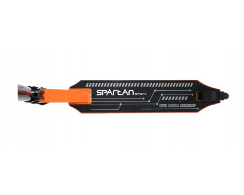 Самокат  SPARTAN Stunt Pro Medium Level, чорно-оранжевий
