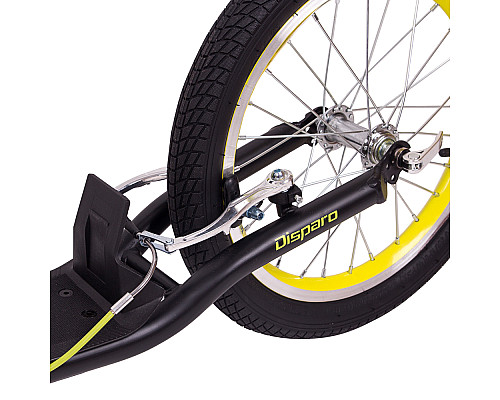 Самокат inSPORTline Disparo V-Brake жовто-чорний