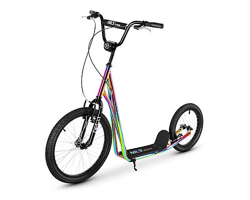 Самокат NILS EXTREME WH10212, різнокольоровий