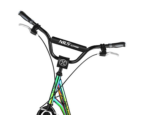 Самокат NILS EXTREME WH10212, різнокольоровий