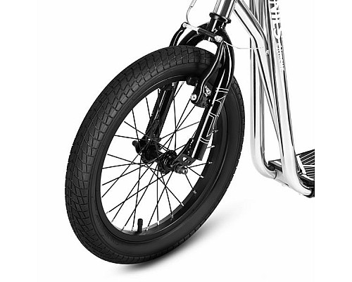 Самокат NILS EXTREME WH10121, чорно-сірий