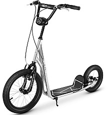 Самокат NILS EXTREME WH10121, чорно-сірий