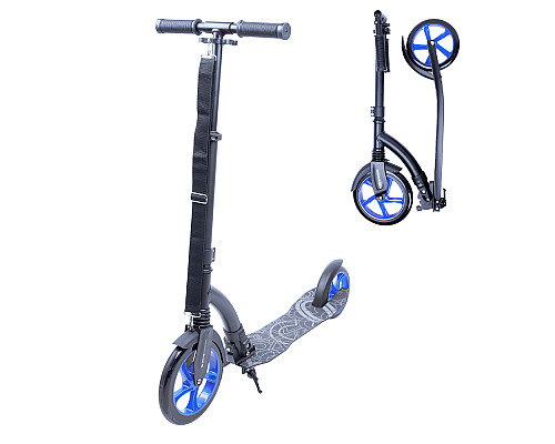 Самокат WORKER Span синьо-чорний