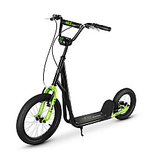 Самокат NILS EXTREME WH10201, чорно-зелений