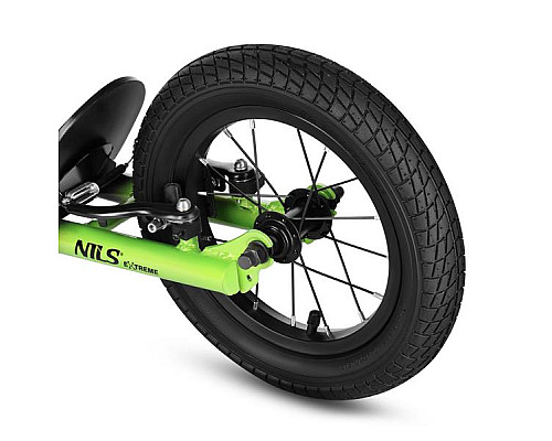 Самокат NILS EXTREME WH10201, чорно-зелений