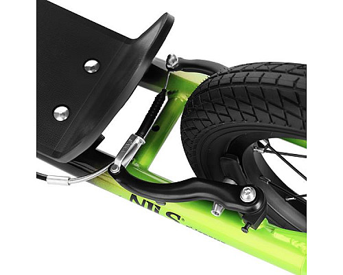 Самокат NILS EXTREME WH10201, чорно-зелений