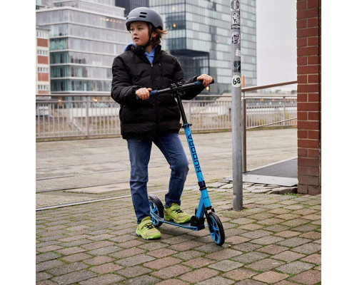 Самокат HUDORA BigWheel Up 200, блакитний