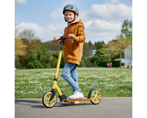 Самокат Hudora BigWheel Up 200, жовтий