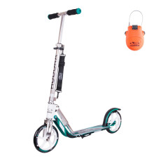 Самокат Hudora BigWheel 205, бірюзовий