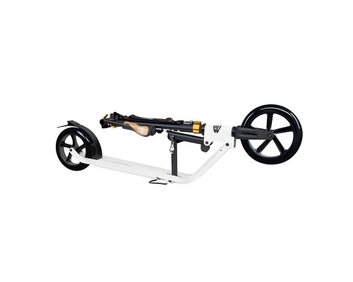 Самокат Hudora BigWheel Style 230, біло-чорний