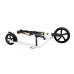 Самокат Hudora BigWheel Style 230, біло-чорний