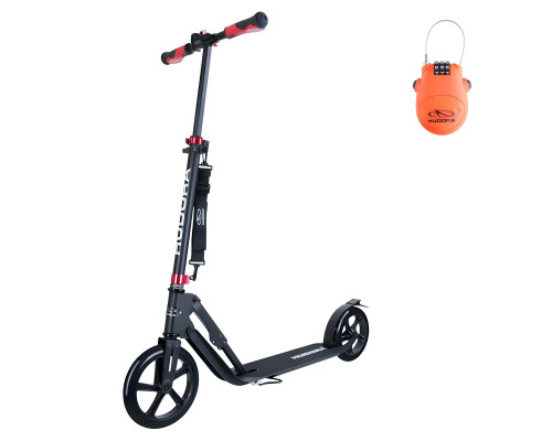 Самокат Hudora BigWheel Style 230, чорний