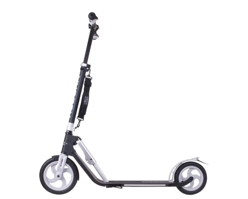 Самокат Hudora BigWheel AIR 230, чорно-білий