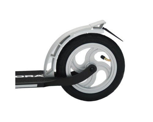 Самокат Hudora BigWheel AIR 230, чорно-білий
