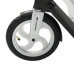 Самокат Hudora BigWheel AIR 230, чорно-білий