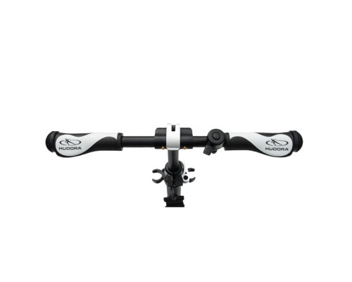 Самокат Hudora BigWheel AIR 230, чорно-білий