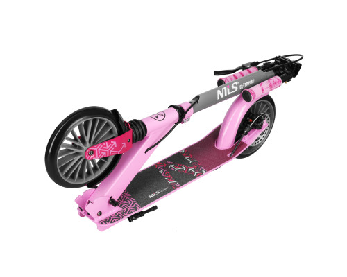 Самокат NILS EXTREME HM806 LUMIA рожевий