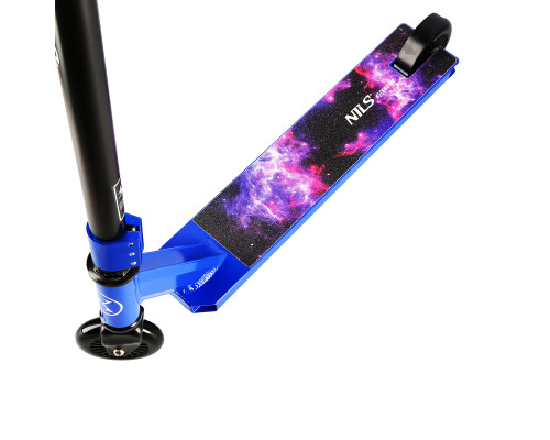 Самокат трюковий NILS EXTREME HS021 SPACE синій