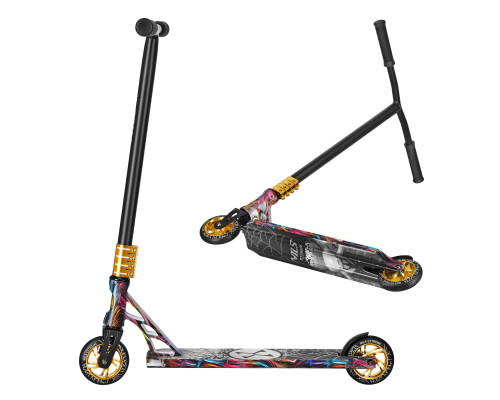 Самокат трюковий NILS EXTREME HS221 SPIDER PRO чорний