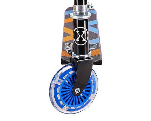 Самокат складний Nils Extreme HD025, чорно-синій