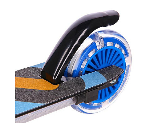 Самокат складний Nils Extreme HD025, чорно-синій