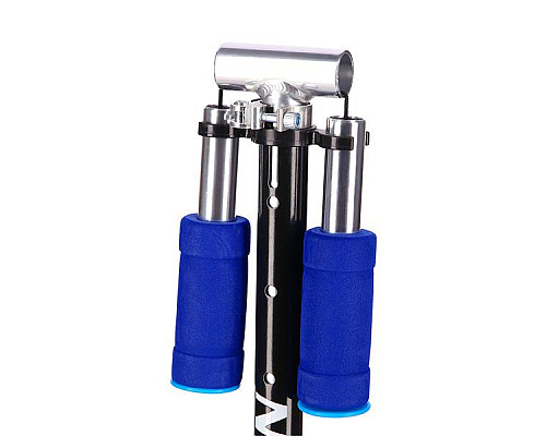 Самокат складний Nils Extreme HD025, чорно-синій