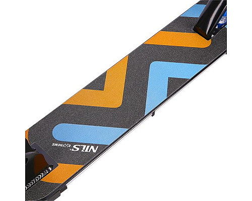 Самокат складний Nils Extreme HD025, чорно-синій