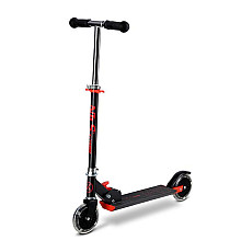 Самокат складний Nils Extreme HD120L, чорно-червоний