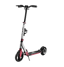 Самокат складний Nils Extreme HM122, сіро-рожевий