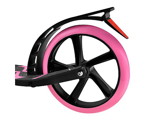 Самокат складний Nils Extreme HM127 сіро-рожевий