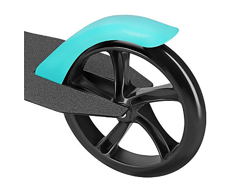 Самокат складний Nils Extreme HM183, чорно-блакитний