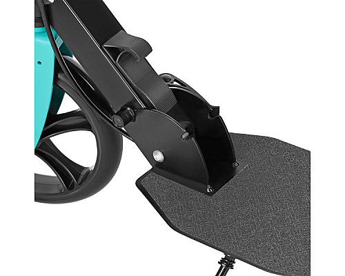 Самокат складний Nils Extreme HM183, чорно-блакитний