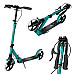 Самокат складний Nils Extreme HM185, зелений