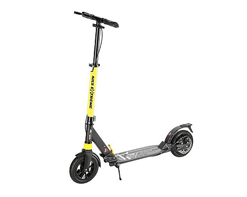 Самокат складний Nils Extreme HM208T, чорно-жовтий