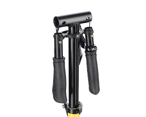 Самокат складний Nils Extreme HM208T, чорно-жовтий